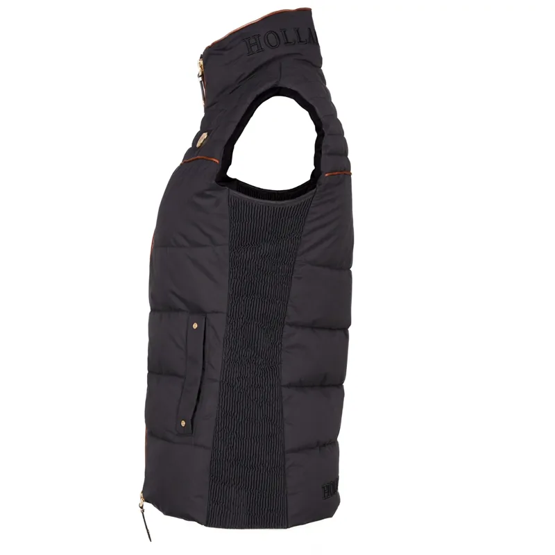 Holland Cooper Banbury Microfibre Gilet - Ink Navy-6